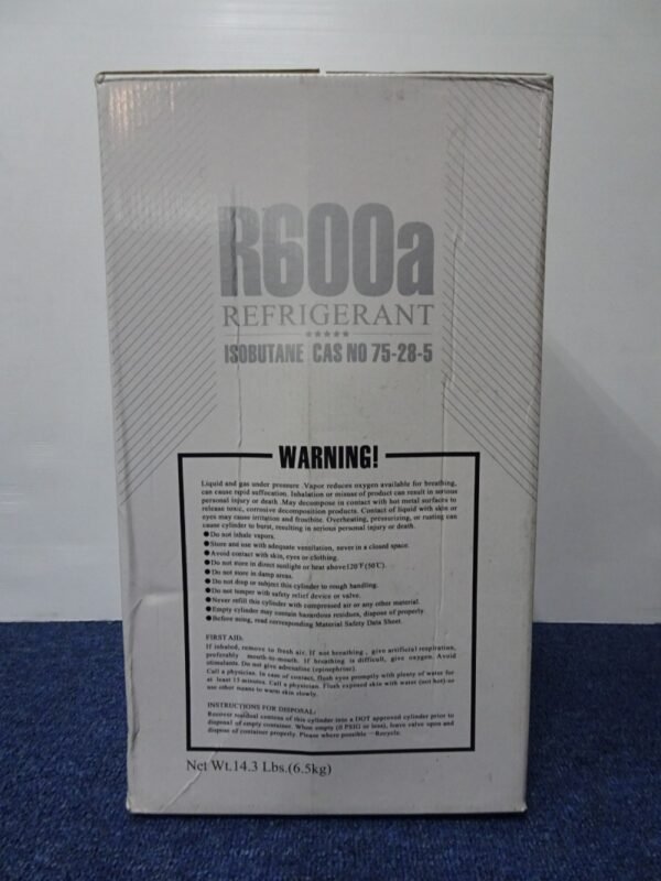 Solfron R600 Freon Honeywell R600 6.5Kg